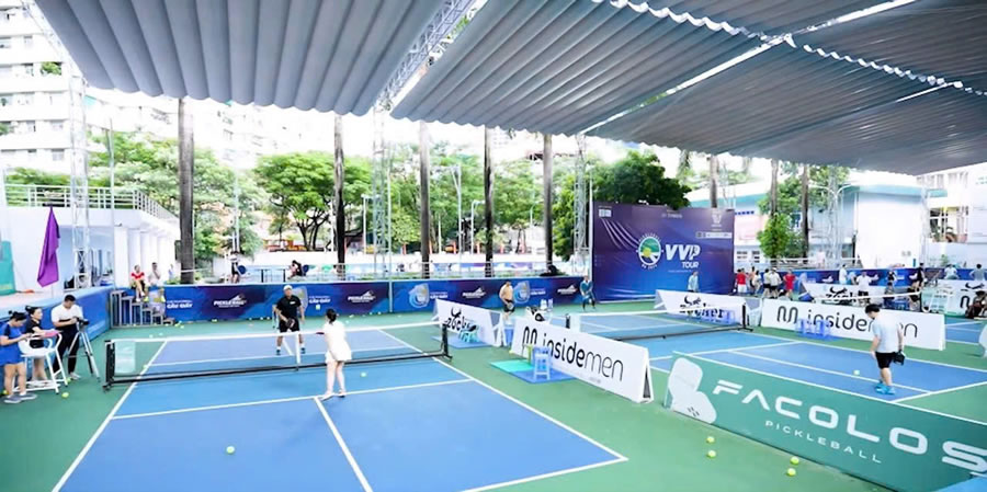 Thi công xây dựng Sơn sân Pickleball tại Hà Tĩnh