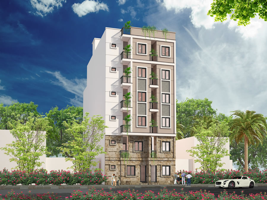 Thiết kế thi c&ocirc;ng chung cư căn hộ mini H&agrave; Tĩnh
